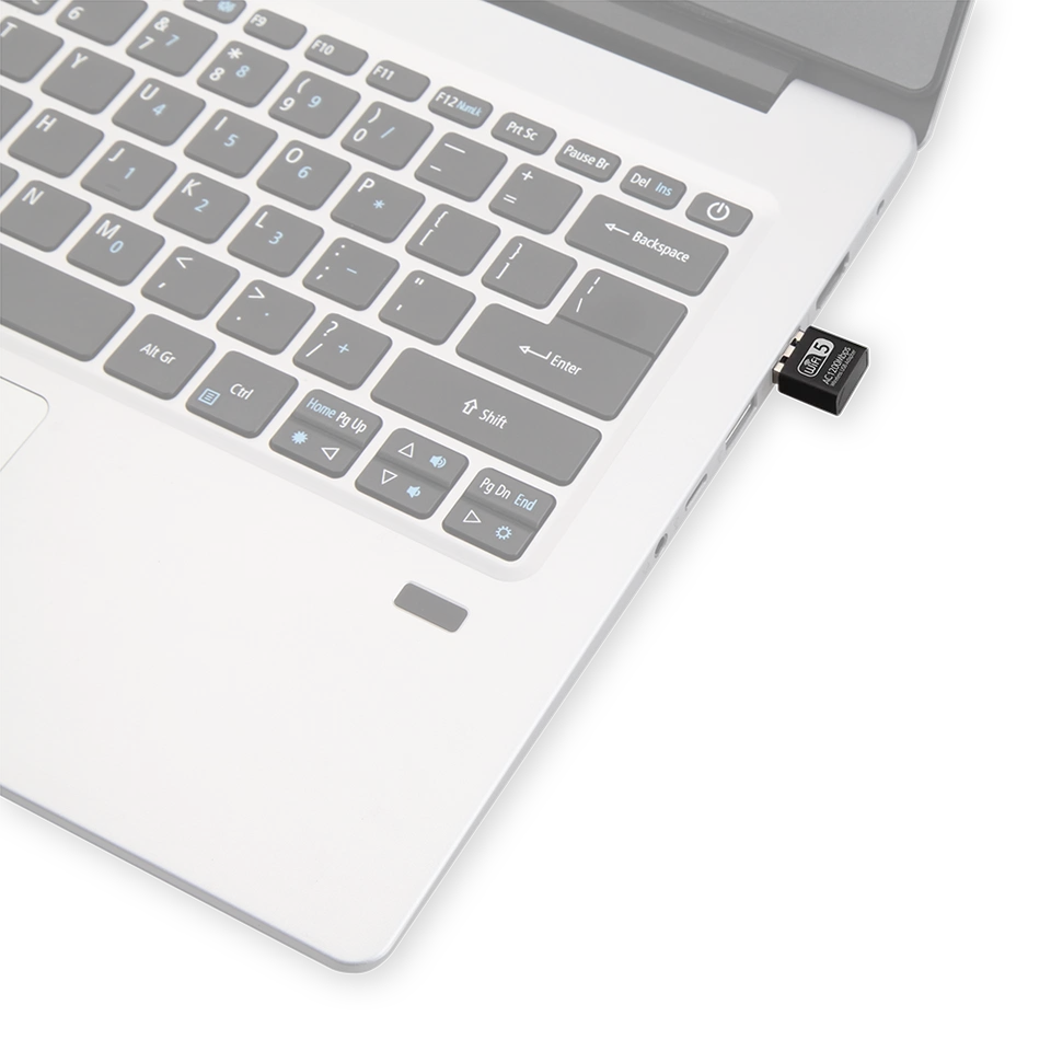 USB WiFi Wireless AC1200 Mbps Adapter Dongle USB 3.0 Network Card for PC Laptop - Image 4 of 4