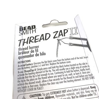 Beadsmith Thread Zap II Burner for Jewellery Beading Stringing Weaving