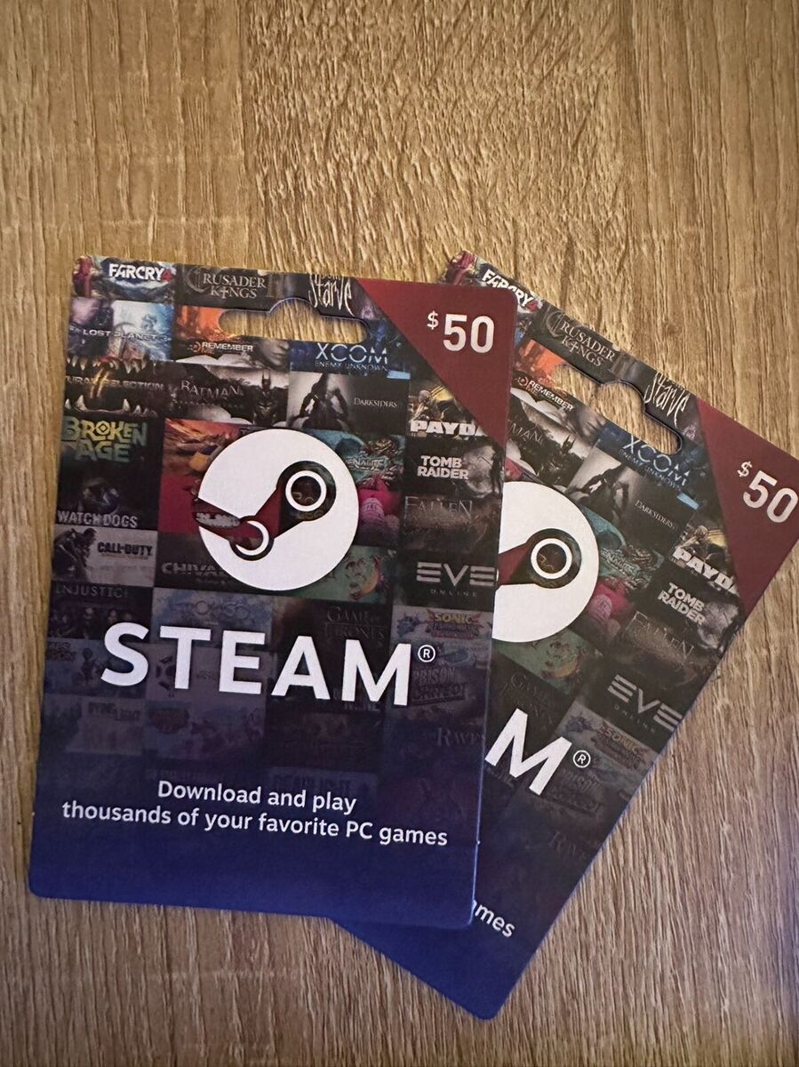 Steam Gift Card $100 Steam Wallet - FAST SHIPPING