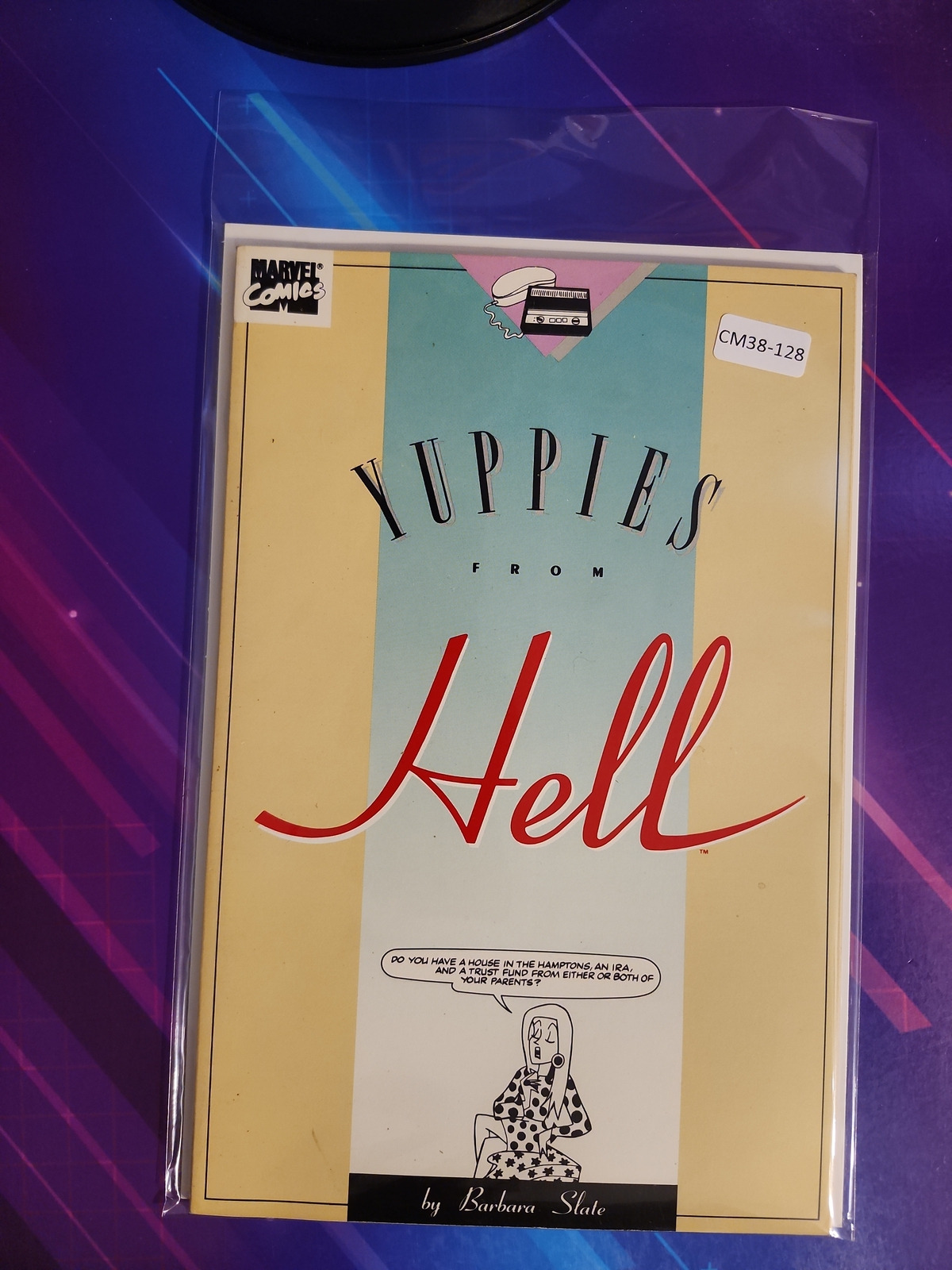 YUPPIES FROM HELL #1 ONE-SHOT HIGH GRADE MARVEL COMIC BOOK CM38-128