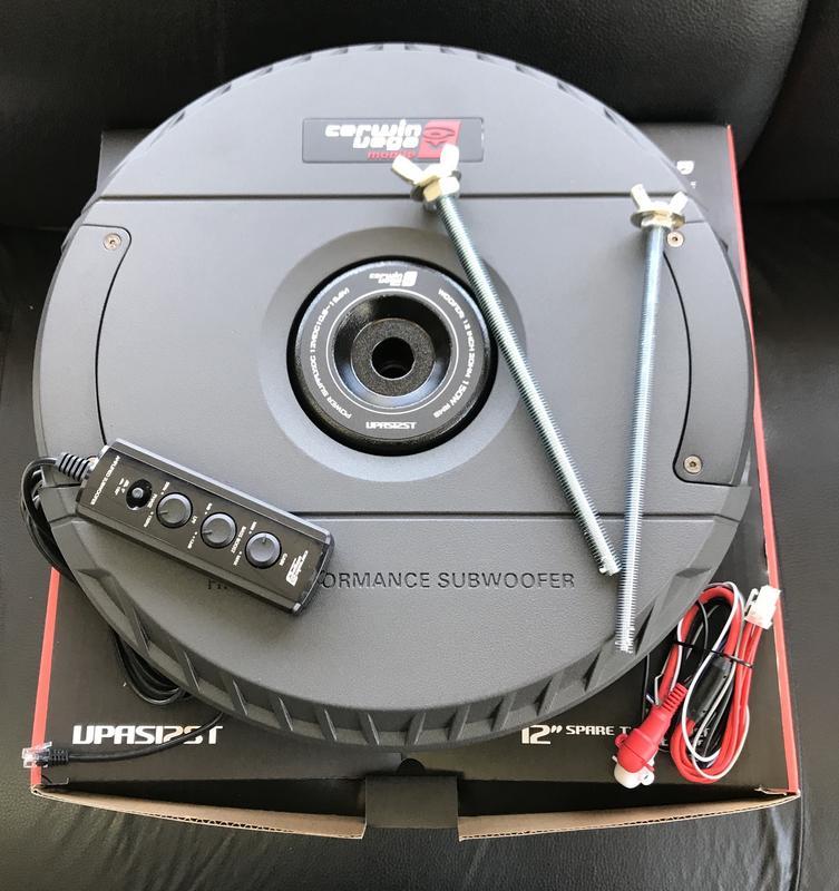 VEGA 12" Powered Spare Tire Subwoofer - VPAS12ST – Cerwin Vega