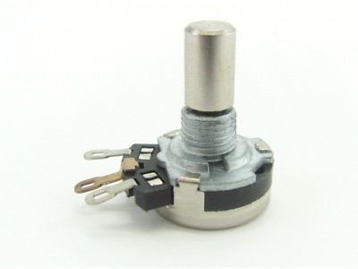 2.5K .2W 20% Linear Potentiometer - 16mm - 5mm Shaft - Piher T16SCN-252NA2020