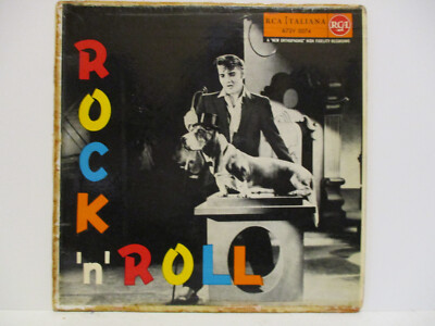 ELVIS PRESLEY EP 7'' :  ROCK'N ROLL / SHAKE, RATTLE AND ROLL + 3 Titel  It.1957