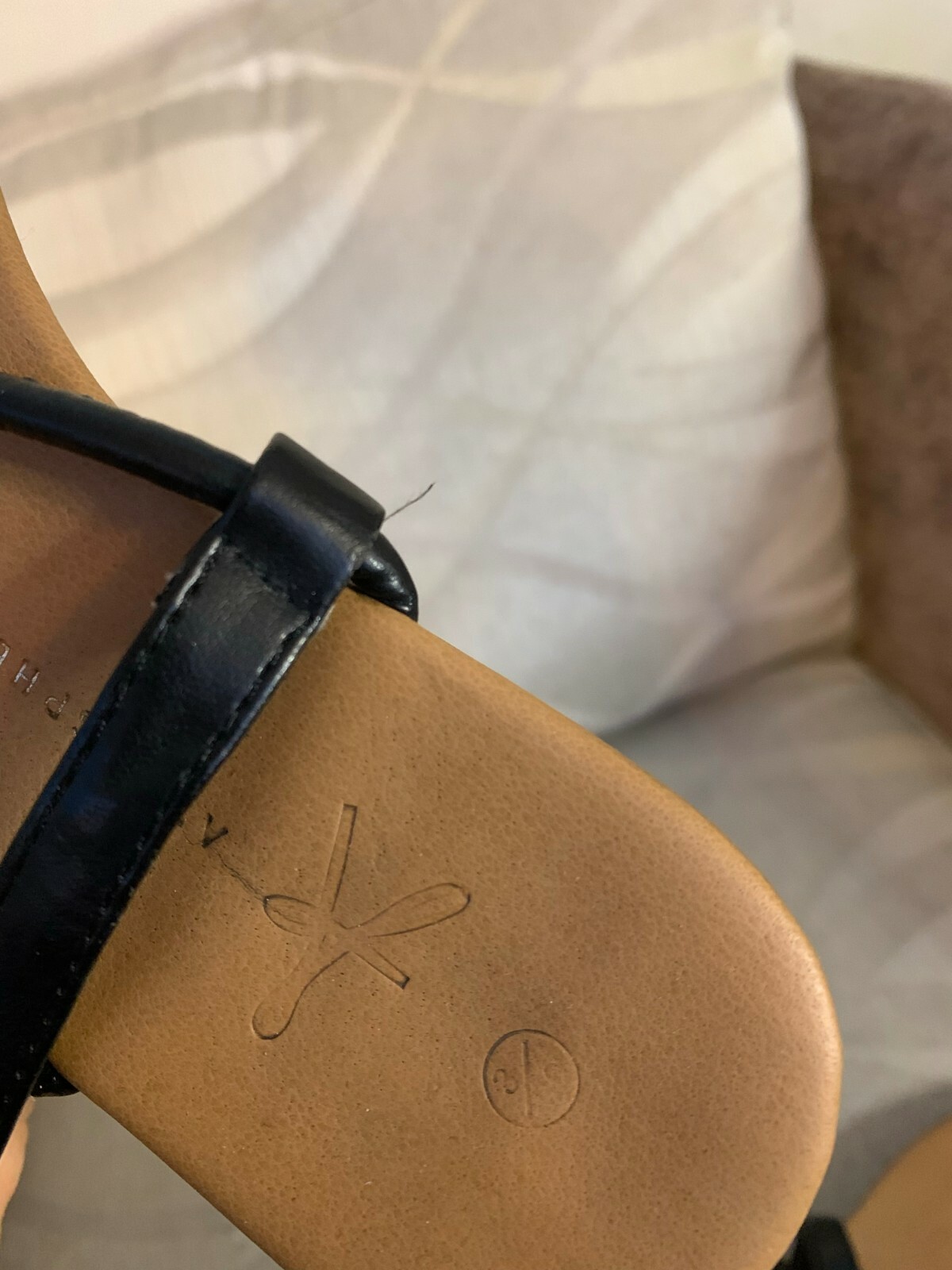 PANTOFOLA D’ORO Sandali donna Atmosphere Designer fibbia oro taglia UK 3