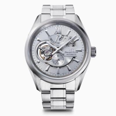 ORIENT STAR Modern Skelton RK-AV0125S Analog Men's Watch Light Gray Silver
