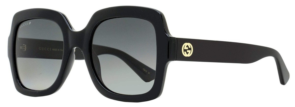 Gucci GG1337S Polarized Sunglasses 002 Black 54mm | eBay display picture 3