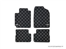 P2m For Toyota Celica 1999-06 Zzt230 Trd Checkered Race Floor Mats Dark Gray P2m For Toyota Celica 1999-06 Zzt230 Trd Checkered Race Floor Mats Dark Gray