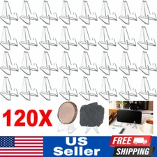 Sports Card Drawing Stand PACK OF 120 Card Display Gemstone Coin Folding Stands