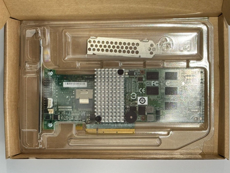 LSI MegaRAID L3-25121-86C 4 Port SATA SAS RAID Controller Card 9260-4i - Image 2 of 2