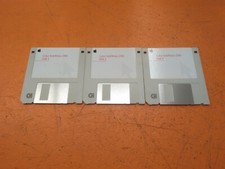                 Apple Macintosh Color StyleWriter 2500 3-Disk Setup 3.5 Floppy