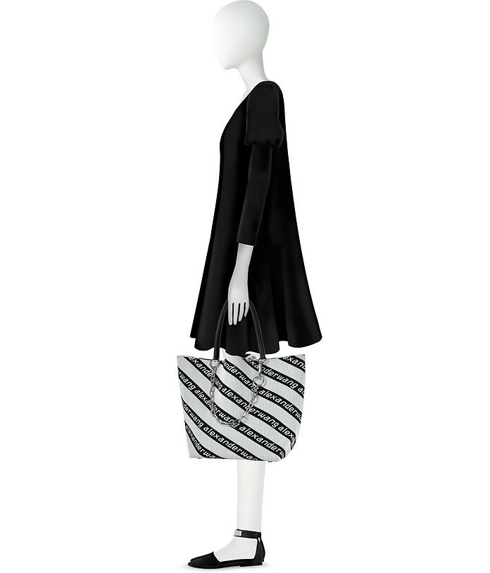 【ALEXANDER WANG】 HEIRESS POUCH IN CRYSTAL MESH in WHITE | alexanderwang®