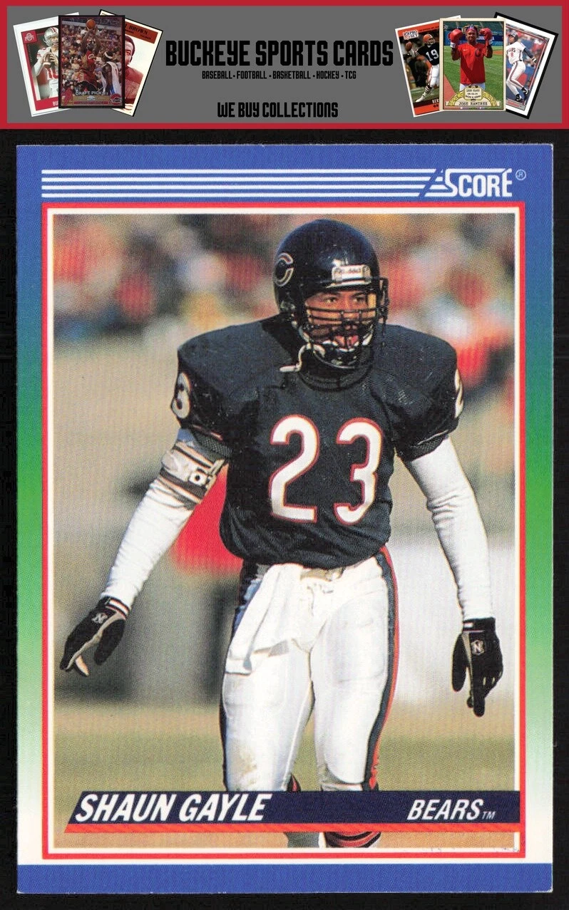Shaun Gayle trading card