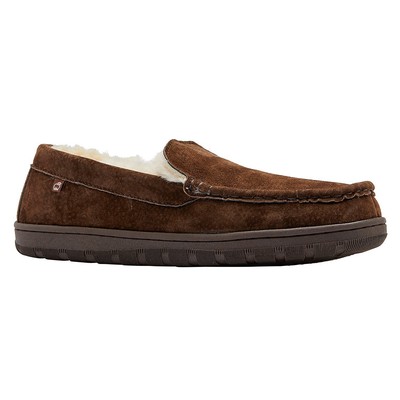 Lamo Harrison Wool Men's Slippers Chocolate - 7 Medium
