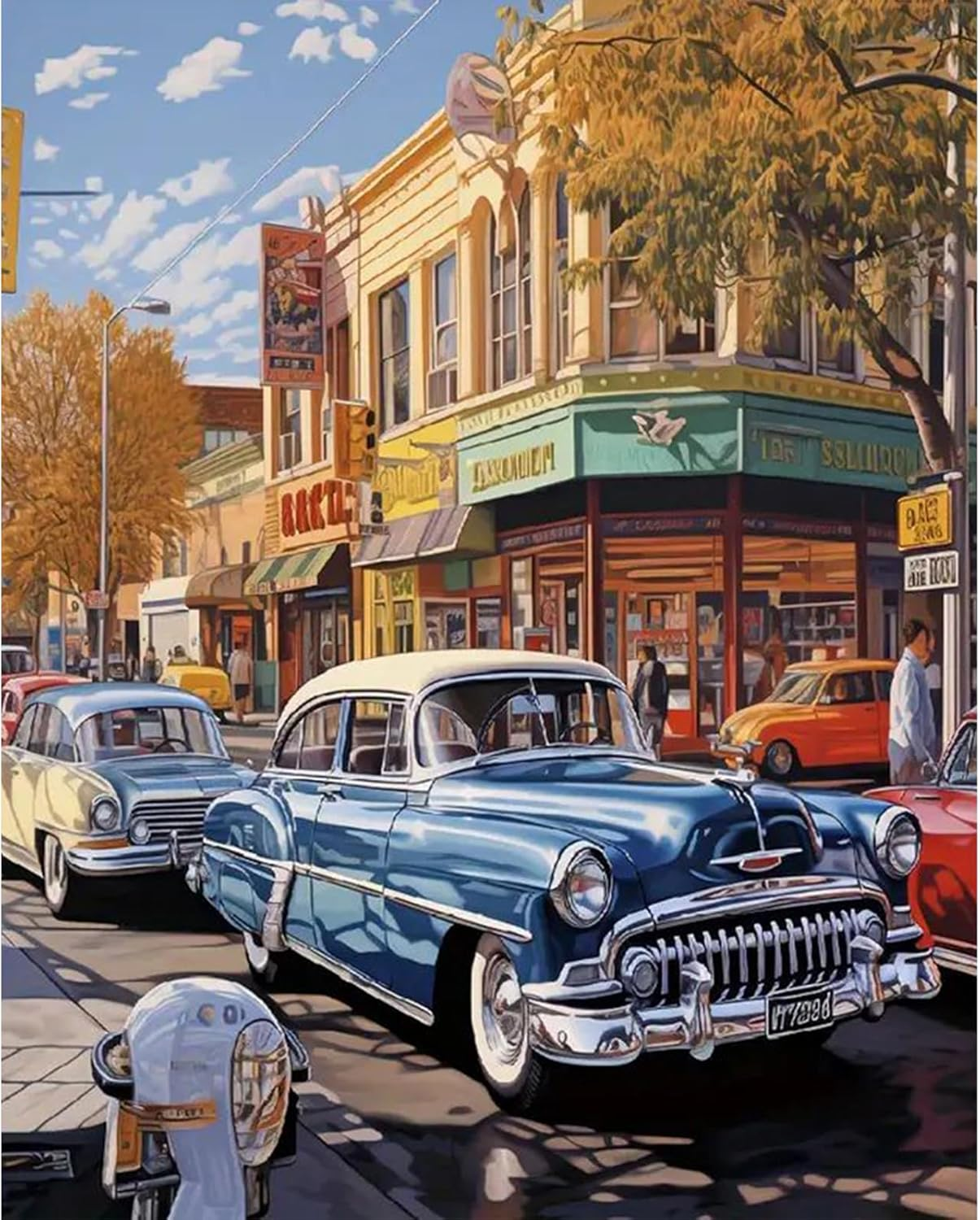 Paint by Numbers for Adults, Painting Kits for Beginners on Clear Symbols Colore