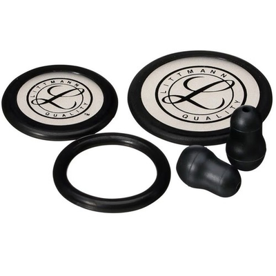 #ad #ad 3M Littmann Steth Spare Parts Kit Class III Card IV BLACK 40016 $27.71