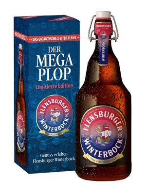Flensburger Winterbock Mega Plop 7% Vol. 2L (10,50 EUR/l)