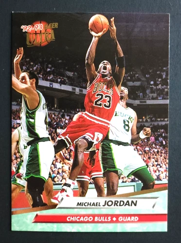 1992-93 FLEER ULTRA BASKETBALL #27 MICHAEL JORDAN \*B\* CHICAGO BULLS \*NRMT/MINT\*