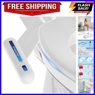 Ultra-Slim Bidet Attachment for Toilet, Non-Electric Dual Nozzle Rear & Femin...