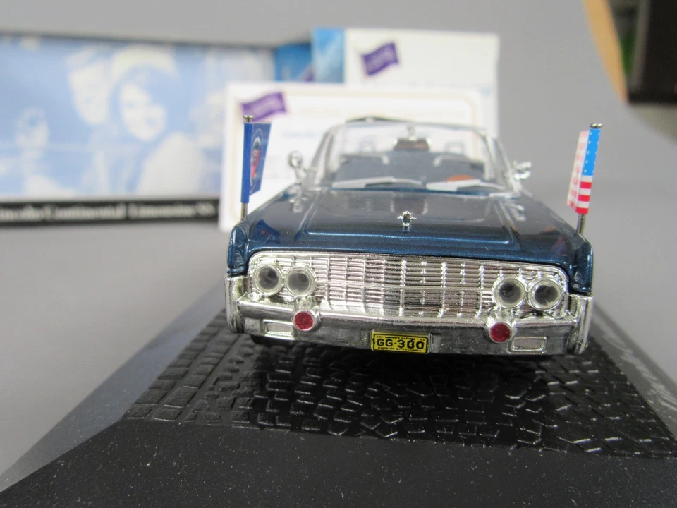 D218 NOREV Editions Atlas Lincoln Continental Limousine SS-100-X 1961_Scatola - Immagine 4 di 4