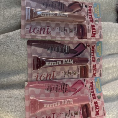  IONI NEW 3 Butter Balms ( Chocolate Raspberry Milk Candy)3 Pcs