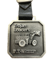 TROJAN Wheel Loader Eaton Construction Equipment Pocket Watch FOB VINTAGE!