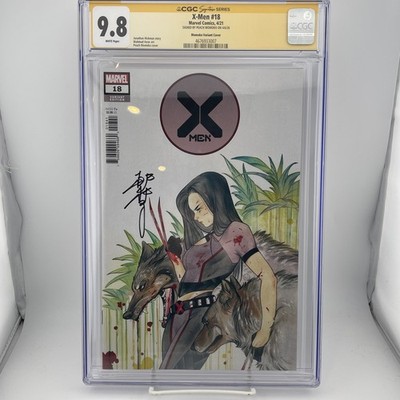 X-Men #18 CGC SS 9.8 Signed Peach Momoko Variant