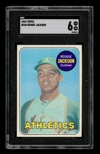 1969 Topps Set-Break #260 Reggie Jackson SGC 6 EX NM