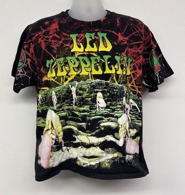 Vintage Led Zeppelin AOP Houses of the Holy XL Single Stitch | eBay