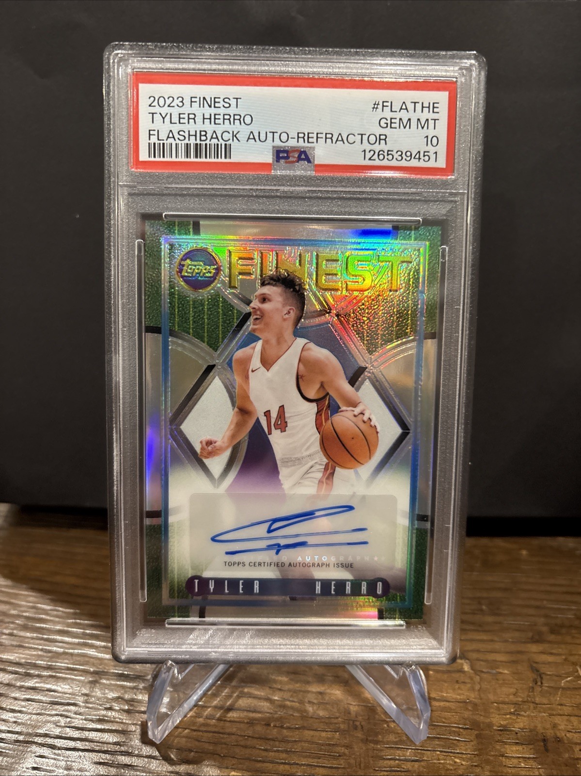 Tyler Herro rookie auto /99シリ TYLER HERRO NOIR auto MIAMI HEAT