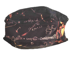 Nightmare Before Christmas Face Mask, adjustable, nose guard, filter pouch