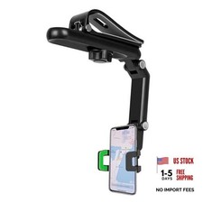 Sun Visor Car Phone Holder, 360  Rearview Phone Holder for Car Sun Visor,