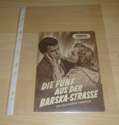 Filmprogramm Progress Filmillustrierte 21 / 55 - Die Fünf aus der Barska-Klasse