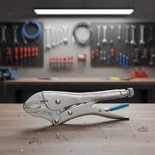 Ultimate 10-Inch Locking Pliers with Heat-Treated Cr-V Steel for Tough Tasks
