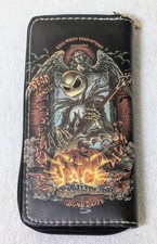 Disney Nightmare Before Christmas Jack Skellington Zip Around Wallet NWOT