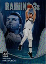 2022-23 Donruss Optic #7 Luka Doncic Raining 3s Holo