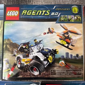 LEGO Agents 2.0 Instructions Manual Lot 8632 8969 8970 8971 Retired Sets