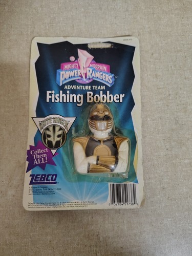 Mighty Morphin Power Rangers Fishing Bobber White Ranger | eBay