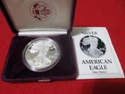 1989-S PROOF American Silver Eagle ASE Dollar   OGP                    #MF-T2468