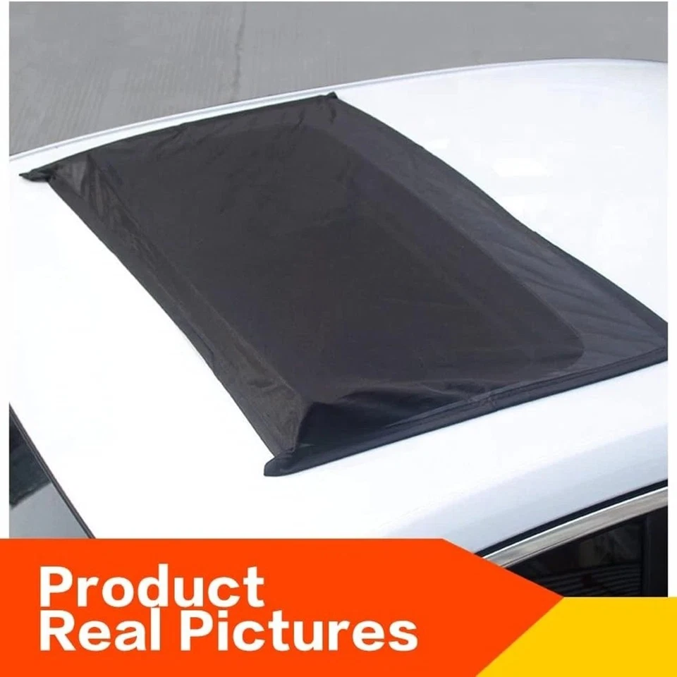37.4ln*21.6ln Black Mesh Ray Shield Foldable Magnetic Sunroof Sun Shade Foto 2 de 4