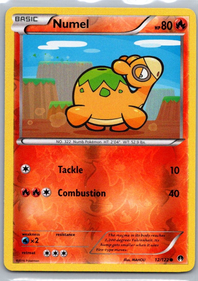 Numel 12/122 BREAKpoint Rev Holo NM