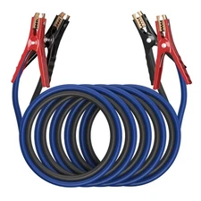 Extrespo Heavy Duty Jumper Cables for Car Battery 4 Gauge, 20 FT Kit With Gloves