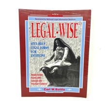 1991 Legal-Wise By Carl W Battle Second Edition Allworth Press