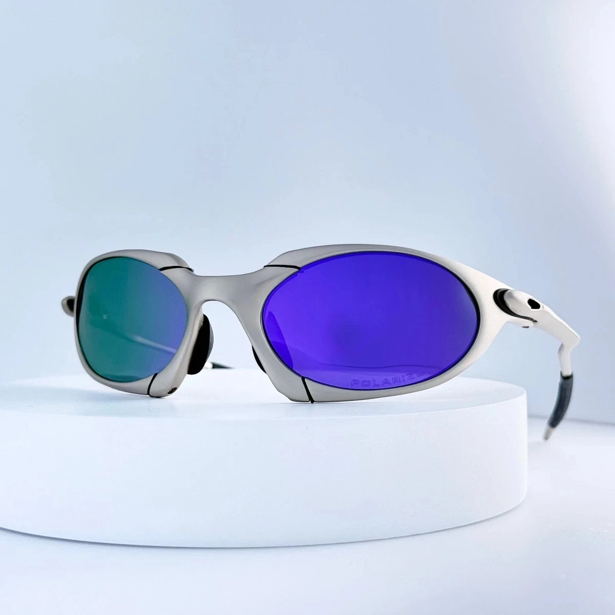 Oakley Silver Purple Sunglasses for Men for sale | eBay