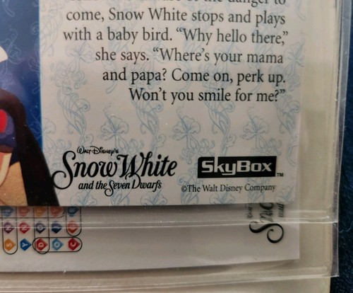 Vintage "Snow White & The Seven Dwarfs" Skybox Disney Trading Cards - Picture 22 of 24