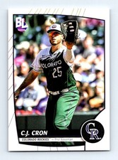 #146 2023 Topps Big League _ C.J. Cron Colorado Rockies