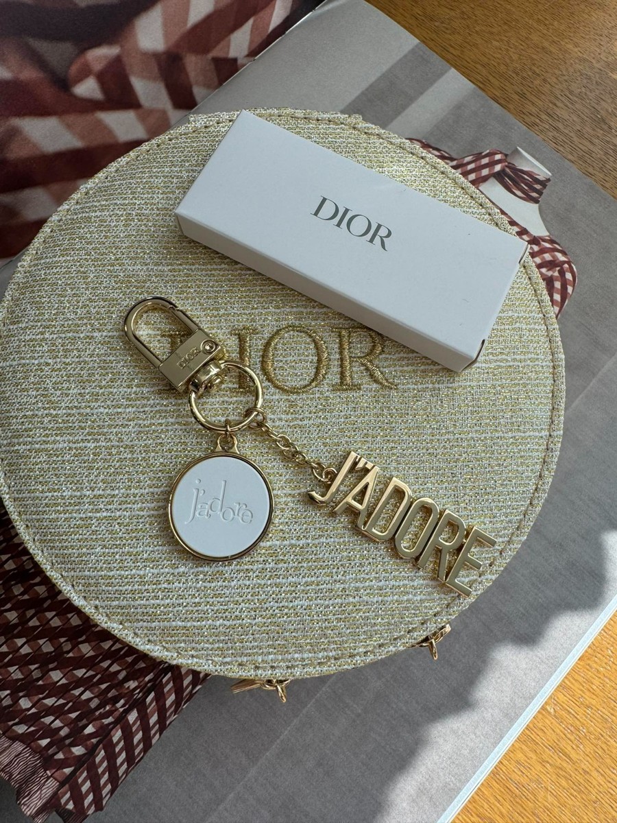 NWB DIOR J'ADORE Bag Charm Keychain diffuser stone VIP Gift