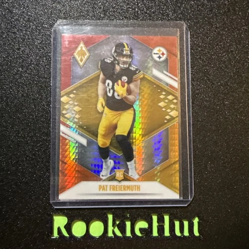 RH171 2021 Panini Phoenix Fire Burst Prizm Pat Freiermuth RC #117 Steelers