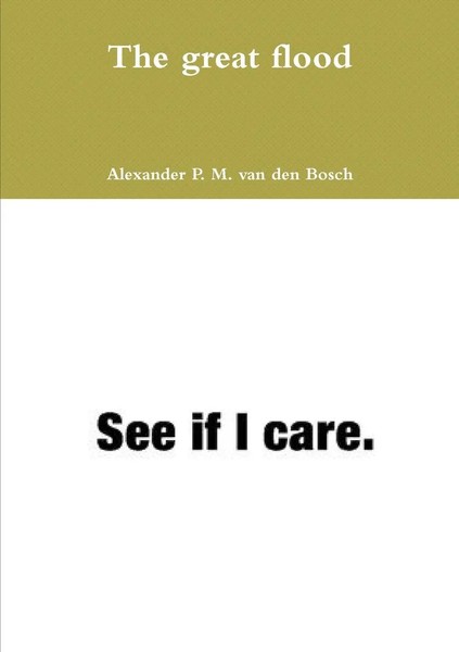 Alexander P. M. Van Den Bosch | The Great Flood | Taschenbuch | Englisch (2017)-image