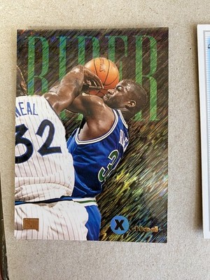 1994-95 SKYBOX EMOTION XCITED ISAIAH RIDER MINNESOTA TIMBERWOLVES