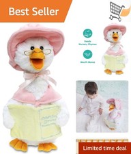 Mother Goose Animated Stuffed Animal Reads Nursery Rhymes 14" Plush Toy for T...